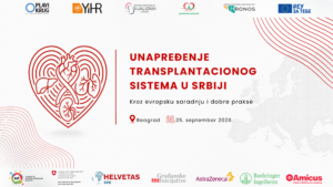UNAPREĐENJE TRANSPLANTACIONOG SISTEMA U SRBIJI Beograd, 25. septembar 2026